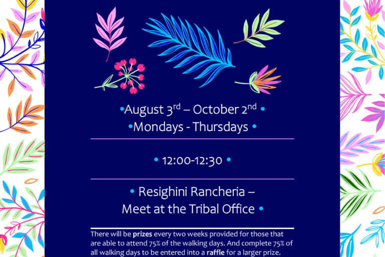 Resighini Rancheria Walking Group